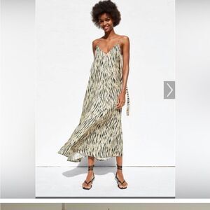 Zara Maxi Dress NWT Sz. M-L